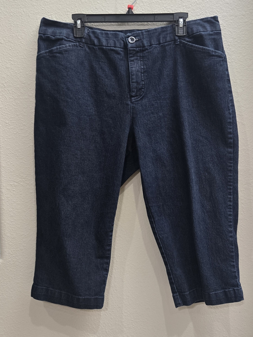 Dark Blue Women’s Capri Jeans